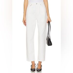 Agolde 90s Pinch Waist Off White Jean